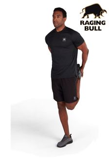 Raging Bull Performance Black Shorts (E04588) | OMR18