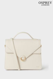 أبيض - Osprey London The Harper Leather Grab Bag (E04661) | ‪‏1,116‬ ر.س‏