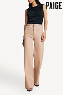 Paige Pink Sasha High Rise Loose Fit Jeans (E04762) | $540