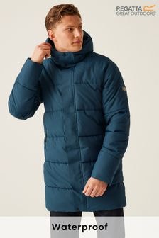 Regatta Blue Waterproof Hayleyn Baffled Jacket (E04867) | $144