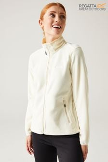 Regatta White Floreo IV Full Zip Fleece (E04884) | €32