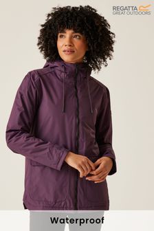 Curve Purple Zip Through Short Thermal Jackets Next Luxembourg