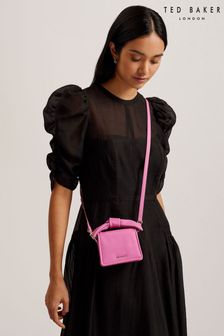 Ted Baker Pink Nialinn Soft Knot Mini Bow Bag (E06241) | AED508