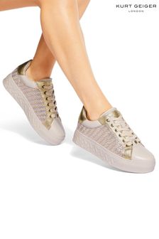 Gold - Kurt Geiger London Kensington Cupsole Trainers (E06673) | 264 €