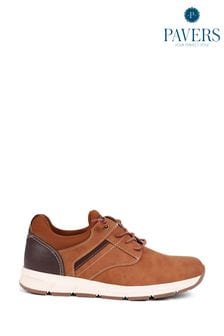 Pavers Lace-up Brown Trainers (E06740) | €46