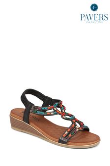 Pavers Beaded Sandals
