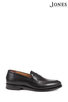 Negru - Jones Bootmaker Barcelona Leather Loafers (E06924) | 955 LEI