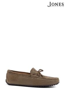 Jones Bootmaker Green Plymouth Leather Moccasins