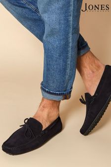 حذاء خف Plymouth من الجلد بلون أزرق من Jones Bootmaker (E06937) | 567 ر.س