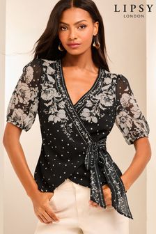 Wrap Tops Wrap Around Blouses Next UAE
