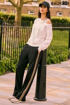 Baukjen Marjorie Black Trousers with Lenzing™ Ecovero™ (E07486) | $170