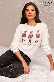 Lipsy snowflake jumper hot sale