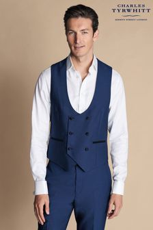 Charles Tyrwhitt Blue Adjustable Fit Dinner Suit Waistcoat (E07564) | ￥17,610