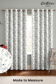 Cath Kidston White Baby Celestial Made to Measure 100% Cotton Curtains (E08368) | €128