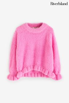 Kids fluffy jumpers top