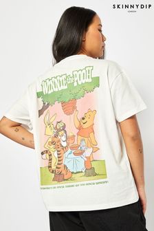 Skinnydip Disney Winnie The Pooh Poster White T-Shirt