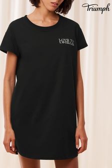 Triumph Black Nightdress (E08936) | $61