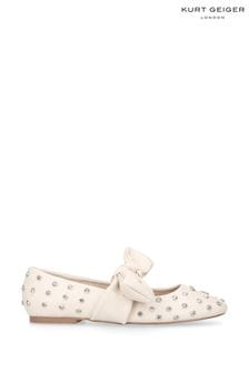 KG Kurt Geiger Master Stud 2 Ballerina Shoes (E08979) | 759 SAR