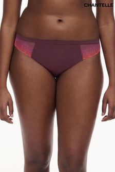 Chantelle Tattoo Love Satin Brazilian Briefs (E09114) | $51