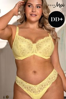 Pour Moi Yellow Swoon Underwired Bra (E09344) | kr363