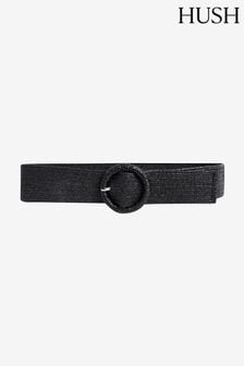 Hush Black Wrenley Woven Belt (E09385) | €64