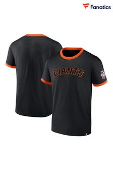 Fanatics San Francisco Giants Fundamental Short Sleeve Ringer Black T-Shirt (E09491) | €40