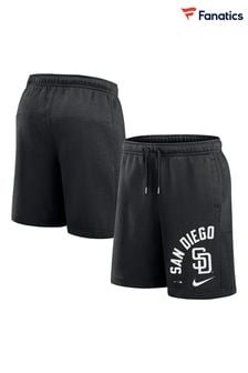 Fanatics San Diego Padres Arched Kicker Fleece Black Shorts (E09500) | €69