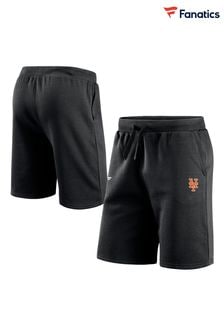 Fanatics New York Mets Primary Logo Graphic Fleece Black Shorts (E09508) | ‏223 ر.س‏