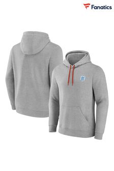 Fanatics Small Grey England Essentials Crest Hoodie (E09584) | €63