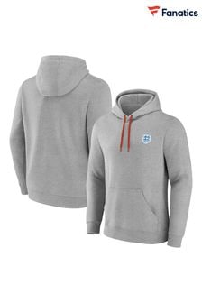 Fanatics Small Grey England Essentials Crest Hoodie (E09584) | $86