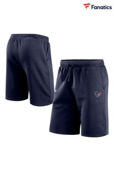 Fanatics Blue Houston Texans Primary Logo Graphic Fleece Shorts (E09595) | ₪ 176