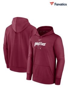 Fanatics Burgundy Red Philadelphia Phillies Authentic Therma Fleece Hoodie (E09754) | $120