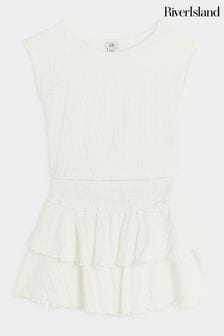 River Island Girls Textured Top And Skirt Set (E09787) | 155 ر.س