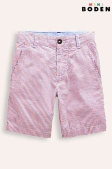 Boden Stripe Seersucker Chino Shorts