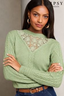 Khaki green jumpers womens sales