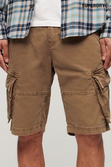 Superdry Brown Core Cargo Shorts (E10875) | kr814