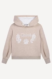 Chloé Natural Marl Logo Hoodie (E11264) | 10 585 ₴ - 12 016 ₴