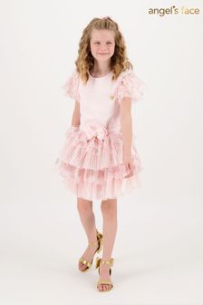 Angels Face Pink Abbie Floral Mix Skirt