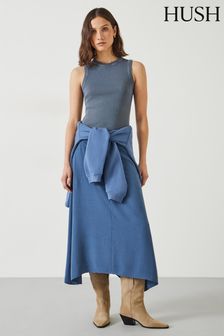 Hush Layla Textured Midi Skirt (E11332) | 121 €