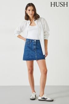 Hush Saachi Denim Mini Skirt (E11341) | ￥12,150