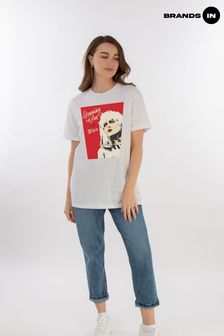 Brands In Blondie Dreaming Is Free Women Boyfriend Fit T-shirt (E11933) | 33 €