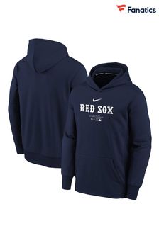 Fanatics Youth Blue Boston Sox Practice Graphic Therma Hoodie (E11975) | ‏282 ‏₪