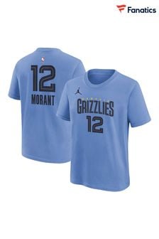 Fanatics Youth Blue 100% Cotton Memphis Grizzlies Statement Name And Number T-shirt Ja Morant (E11979) | 1 488 ₴