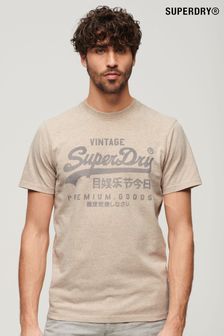 Superdry Nude Classic Heritage T-Shirt (E12152) | 148 QAR