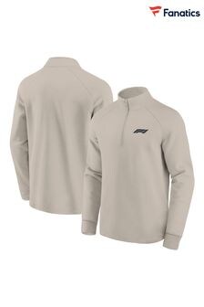 Fanatics Formula 1 Quarter Zip Brown Top (E12165) | $86