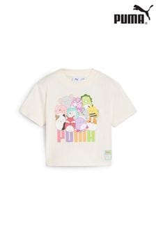 Puma White Girls X Squishmallows T-Shirt (E12168) | HK$236