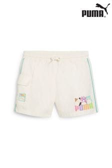 Puma White Girls X Squishmallows Shorts (E12169) | SGD 68