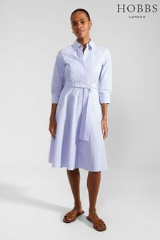 Hobbs Blue Harlow Dress (E12362) | 228 €