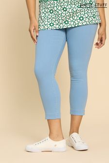 White Stuff Blue Janey Crop Jeggings (E12668) | AED238