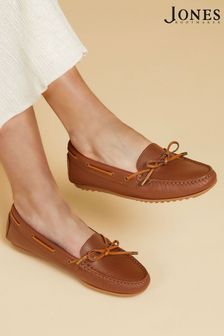 Jones Bootmaker Natural Perri Leather Loafers (E12862) | kr1,155